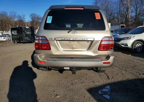 2004 Toyota Land Cruiser из США, поврежденный, VIN JTEHT05J642052279